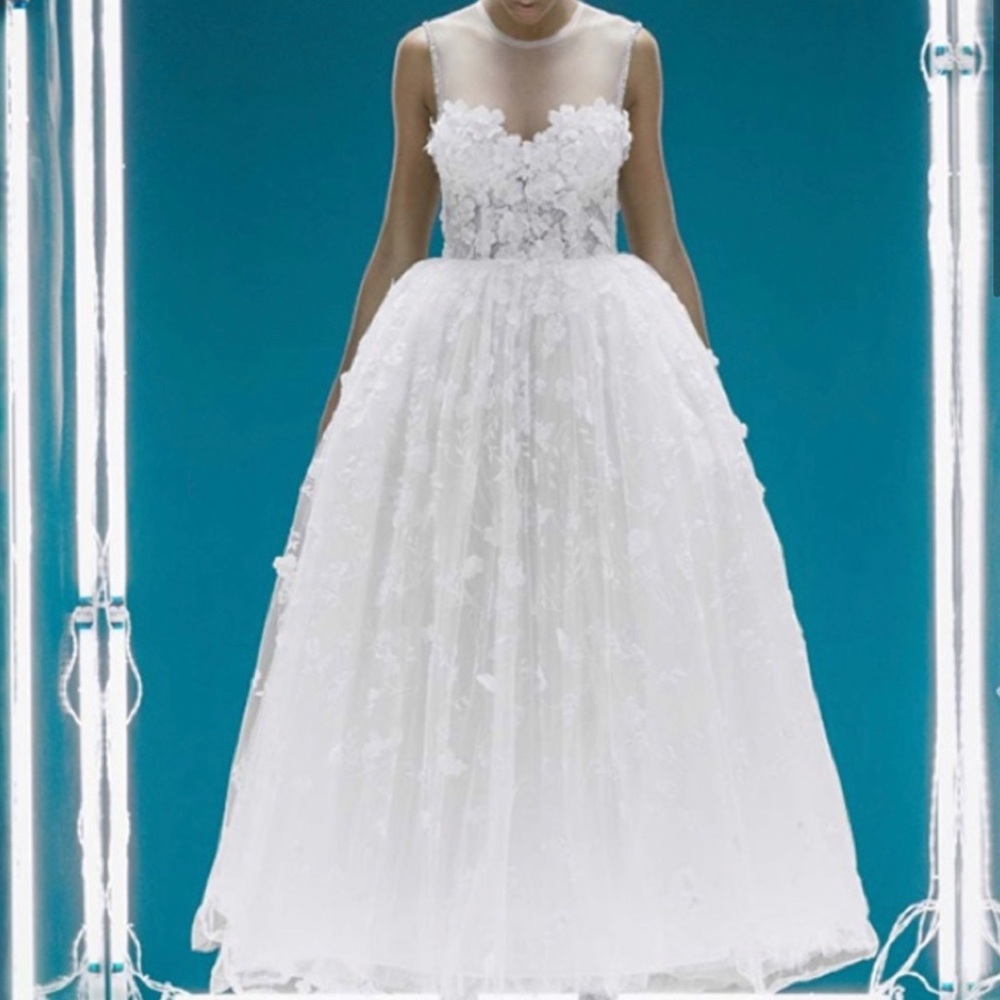 Giambattista Valli x Hm lace bustier dress